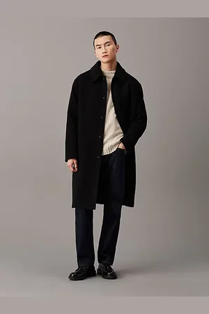 Calvin Klein Kurzmantel aus Wollgemisch