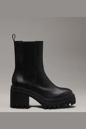 Calvin Klein Chunky Chelsea-Boots aus Leder