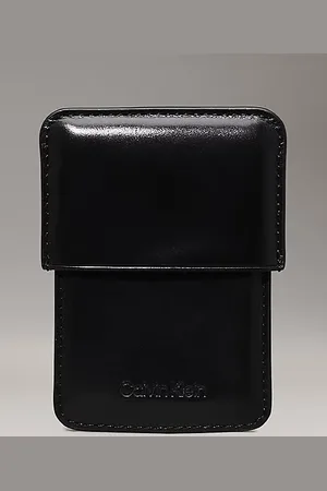 Calvin Klein Hartschalen-Kartenetui aus Leder