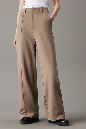 Calvin Klein Weit geschnittene Milano-Jersey Hose