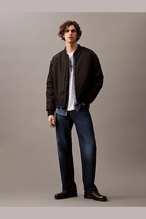 Calvin Klein Gefütterte Nylon-Bomberjacke