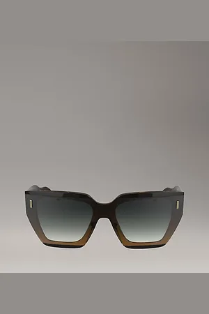 Calvin Klein Modifizierte rechteckige Sonnenbrille CK24533S