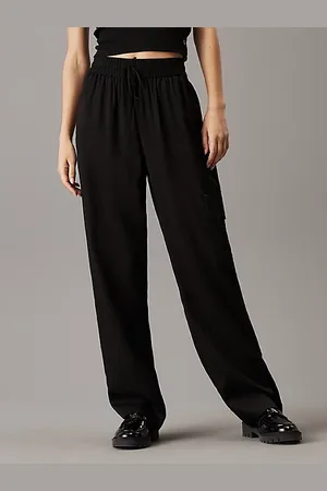 Calvin Klein Utility-Cargohose aus Satin