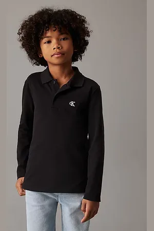 Calvin Klein Langärmliges Poloshirt