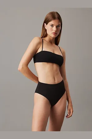 Calvin Klein Bandeau Bikini-Top – CK Black
