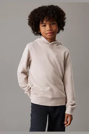 Calvin Klein Hoodie mit Grafik auf dem Rücken