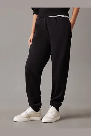 Calvin Klein Monogramm-Jogginghose aus Fleece