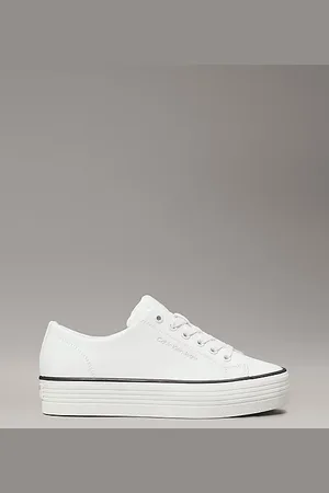Calvin Klein Plateau-Sneakers aus Leder