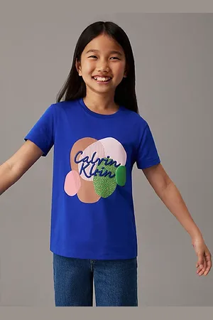 Calvin Klein Lässiges, mehrfarbiges T-Shirt mit Grafik