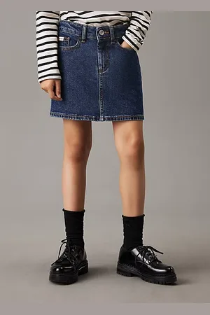 Calvin Klein Schmaler Denim-Minirock