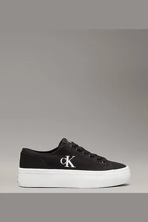 Calvin Klein Plateau-Sneakers aus Canvas
