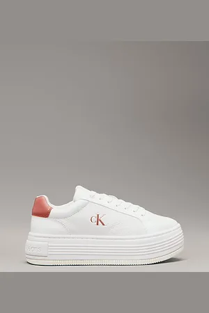 Calvin Klein Plateau-Sneakers aus Leder