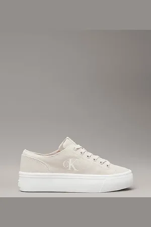 Calvin Klein Plateau-Sneakers aus Canvas