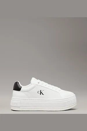 Calvin Klein Plateau-Sneakers aus Leder