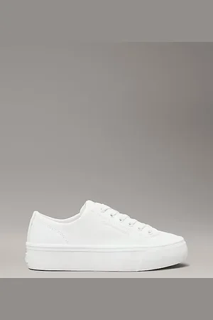 Calvin Klein Plateau-Sneakers aus Leder