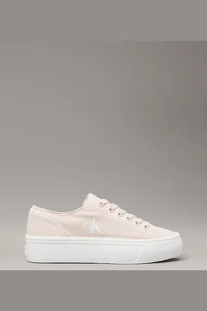 Calvin Klein Plateau-Sneakers aus Canvas