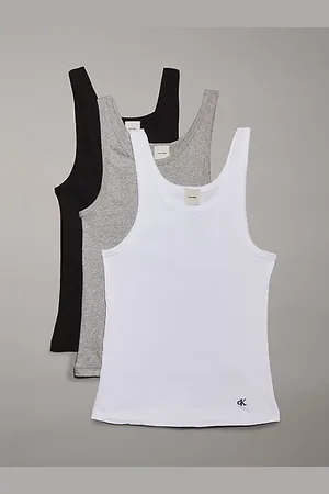 Calvin Klein 3er-Pack Tanktops - 100% Cotton
