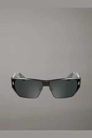 Calvin Klein Modifizierte rechteckige Sonnenbrille CK25102S