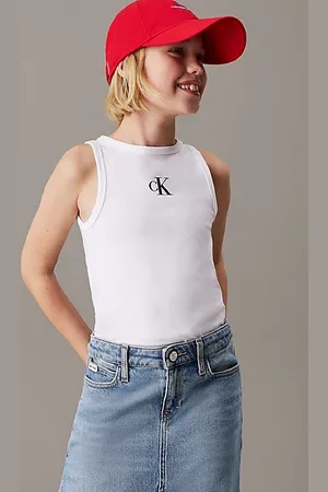 Calvin Klein Schmales Logo-Tanktop