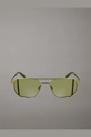 Calvin Klein Modifizierte rechteckige Sonnenbrille CKJ25202S