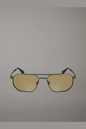 Calvin Klein Modifizierte rechteckige Sonnenbrille CKJ25202S