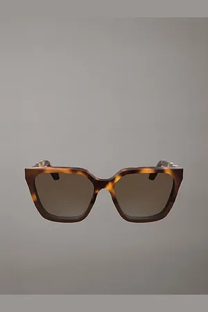 Calvin Klein Modifizierte rechteckige Sonnenbrille CK25500S