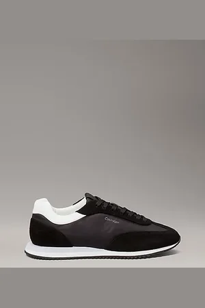 Calvin Klein Wildleder-Sneakers mit flachem Profil