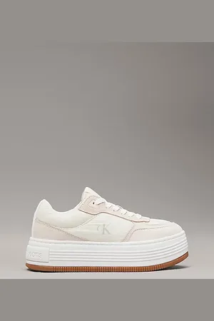 Calvin Klein Plateau-Sneakers aus Wildleder