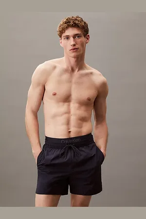 Calvin Klein Badeshorts mit doppeltem Bund - CK Soft Nylon