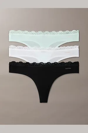 Calvin Klein 3er-Pack Strings - Micro Stretch with Lace