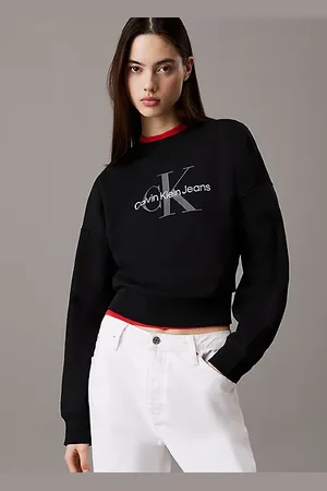 Calvin Klein Lässiges Monogramm-Logo-Sweatshirt