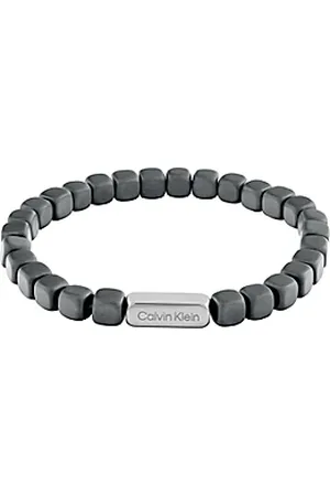 Calvin Klein Armband aus Hämatit- und Stahlperlen