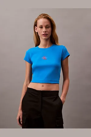Calvin Klein Schmales Monogramm-T-Shirt