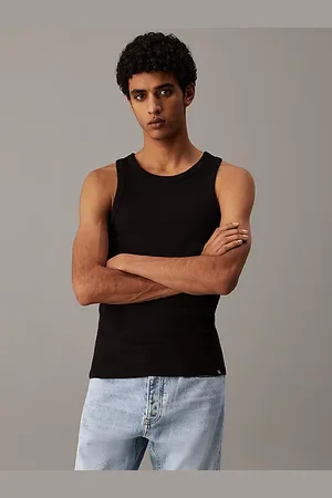 Calvin Klein Tanktop aus gerippter Baumwolle
