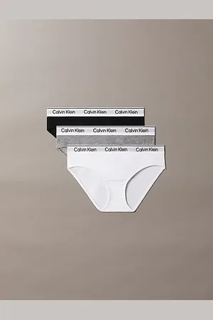 Calvin Klein 3er-Pack Slips für Mädchen - Icon Cotton Stretch