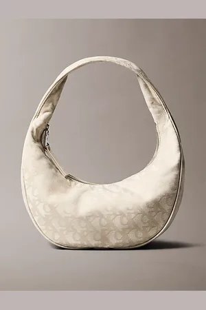 Calvin Klein Hobo-Bag mit Logo-Jacquardmuster