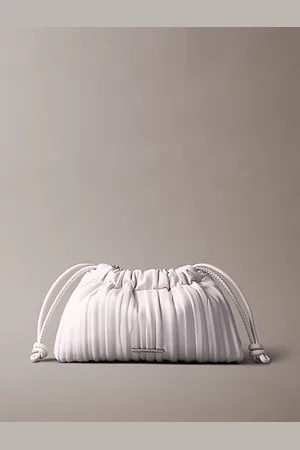 Calvin Klein Mini Crossbody Bag im Plissee-Look