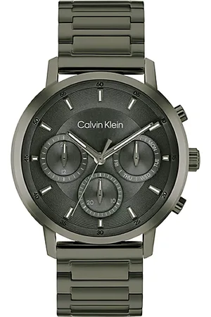 Calvin Klein Multifunktionsuhr aus -plattiertem Stahl