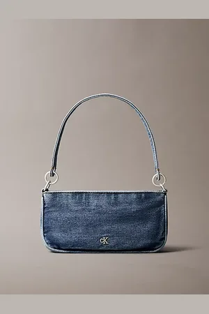 Calvin Klein Kleine Denim-Schultertasche