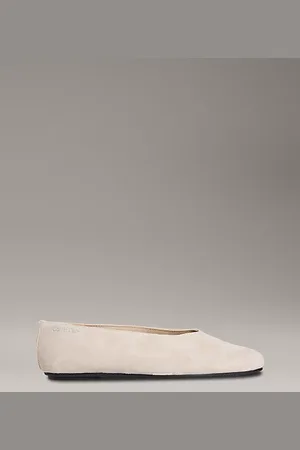 Calvin Klein Wildleder-Ballerinas