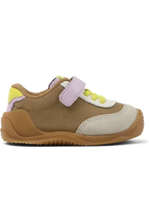 Camper Dadda - Sneaker für ERSTE SCHRITTE - Braun ,Violett ,Grau, Größe 21, Textile/Glattleder