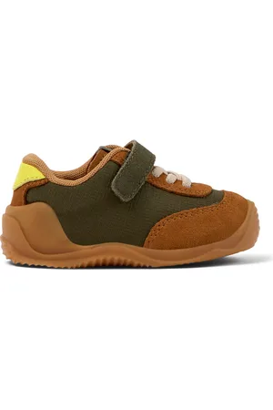 Camper Dadda - Sneaker für ERSTE SCHRITTE - Grün,Braun ,Gelb, Größe 21, Textile