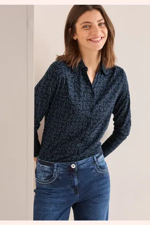 CECIL Shirt mit Minimal Print