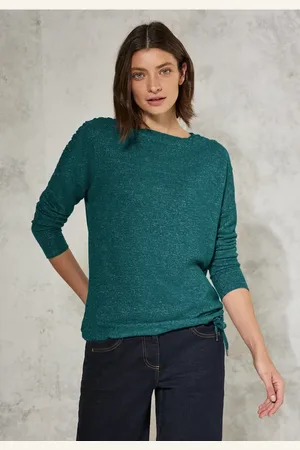 CECIL Shirt mit Raffung