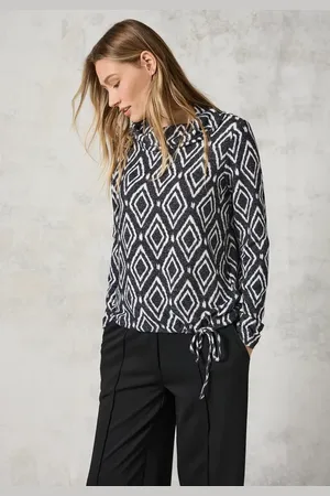 CECIL Flauschiges Shirt mit Print