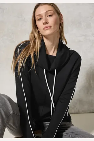 CECIL Shirt mit Kontrast-Detail