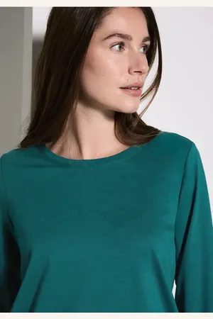 CECIL Shirt mit Knoten am Saum