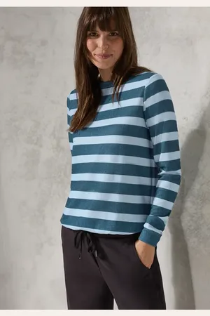 CECIL Shirt im Melange-Look