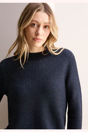 CECIL Two-Tone Strukturpullover