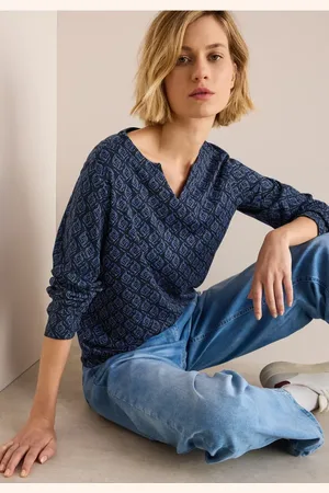 CECIL Shirt mit Minimal Print